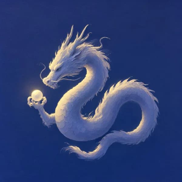 Dragon — Dreamquill symbol illustration