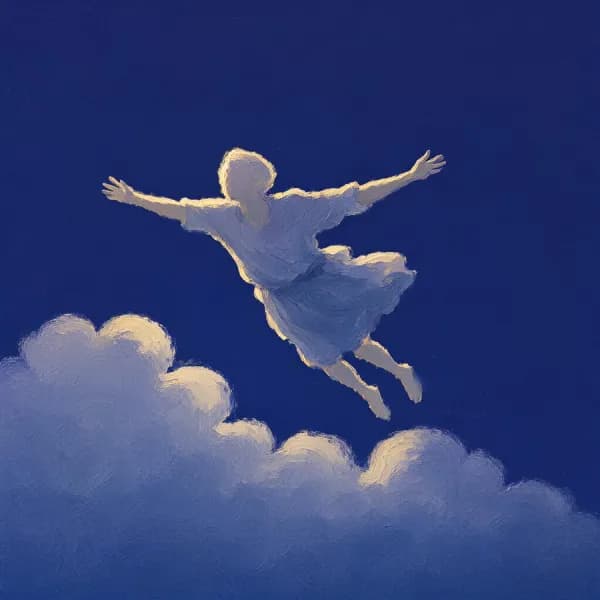 Flying — Dreamquill symbol illustration