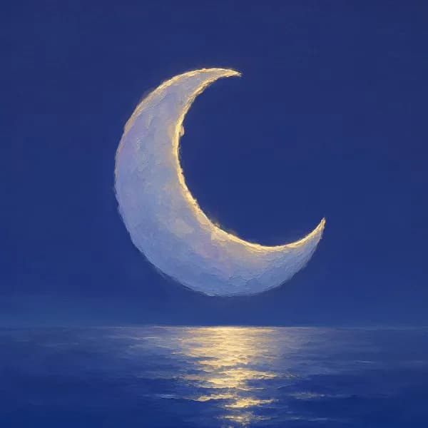 Moon — Dreamquill symbol illustration