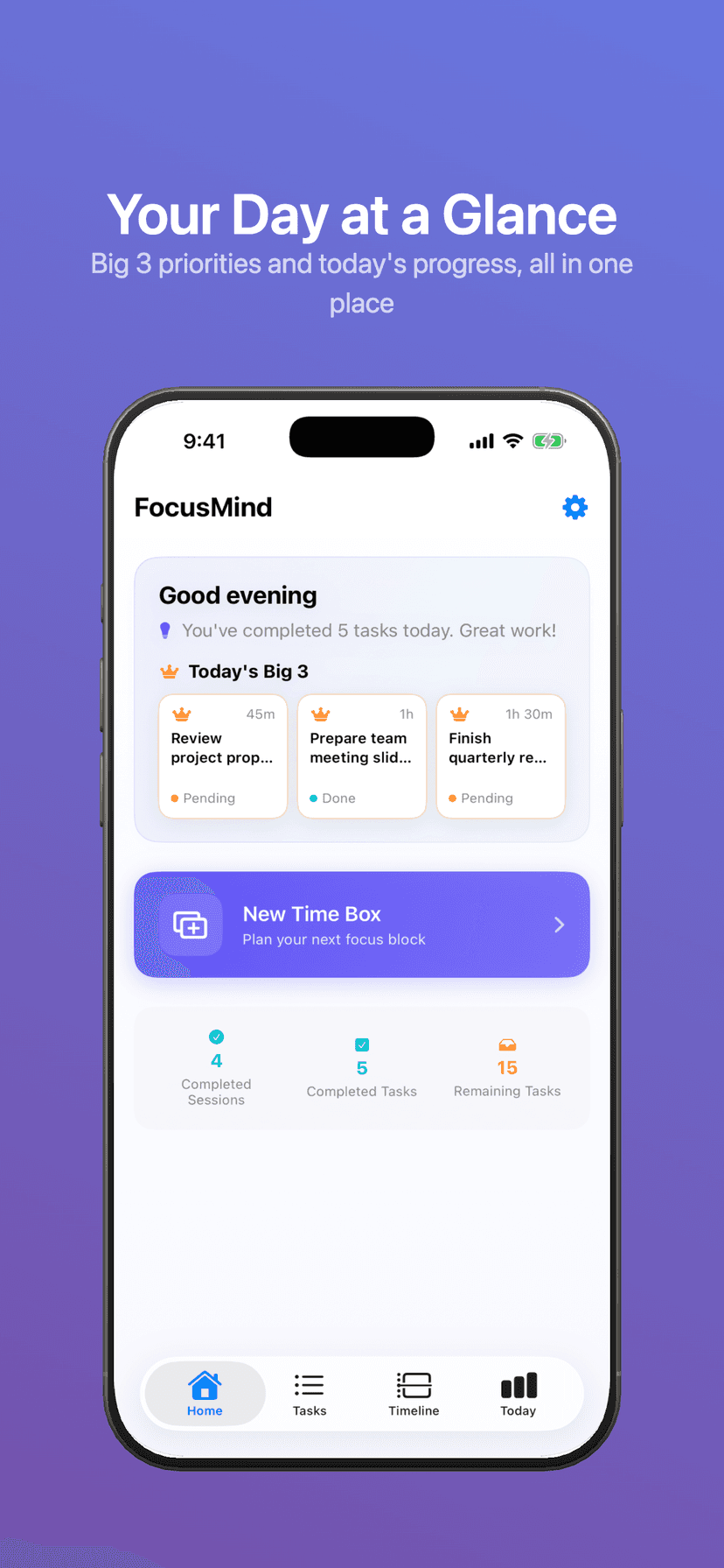 FocusMind Screenshot 2