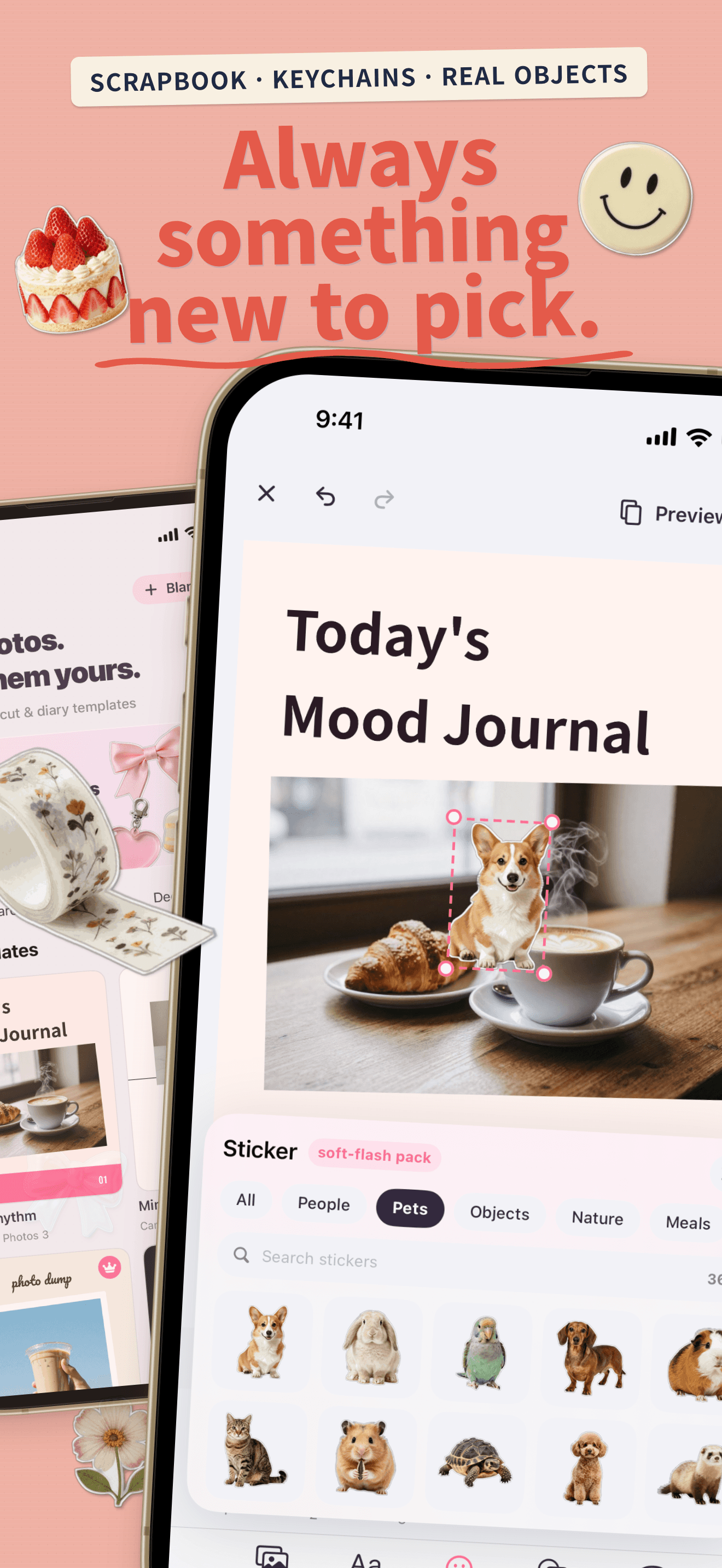 Seamless carousel designs across pages