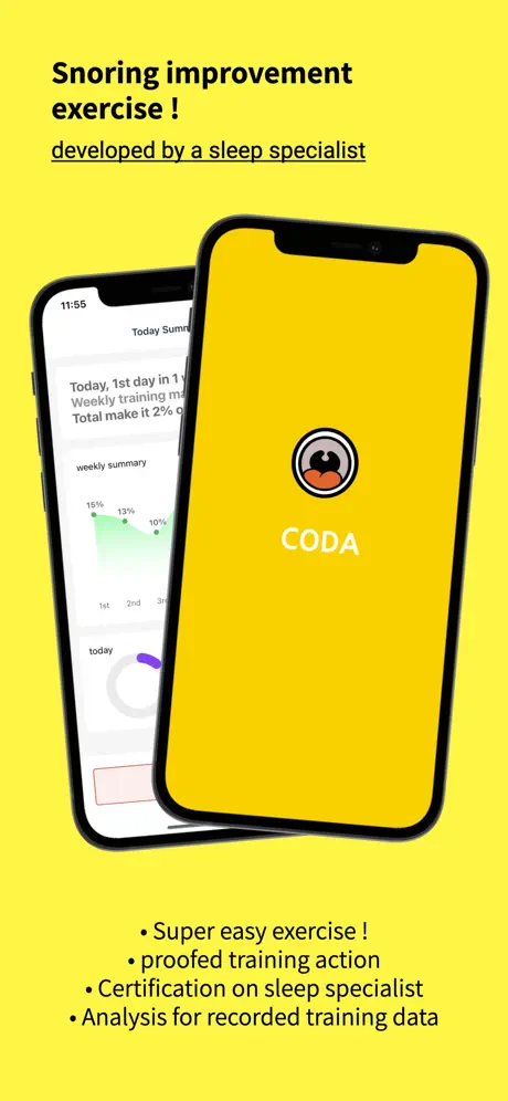 Coda Exercise Screen